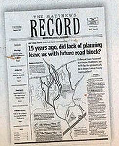 Matthews Record Article!