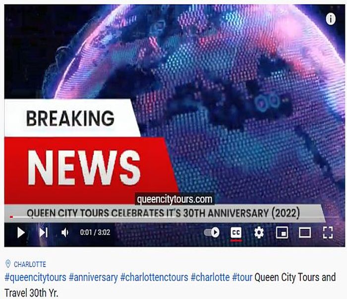 Queen City Tours 30 plus Years in Business